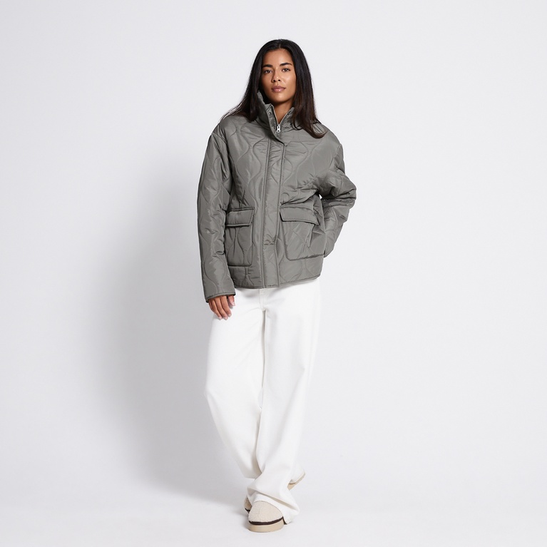 Quilted jacket "Marielle" Army Green